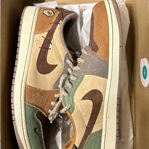 Jordan Multicolor Patchwork Athletic Shoes